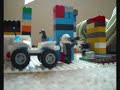 A Lego buglar gets arrested in the bathroom