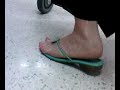 Candid milf mature painted pink toes soles Candid milf mature painted pink toes soles