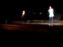 Felesha singing at talent show at FHS