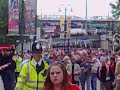 The 2007 conference final Morcombe V Exeter City. Walking up wembley way from the tube station to the new stadium (no where near as good as the milleniumstadium in Cardiff).