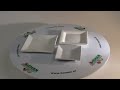 Bordje pi carre, sideplate vierkant en V&B tipje heman 4713, 4729, 2912