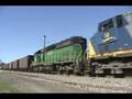 CSX U350 at Hamlet (3-18-06)