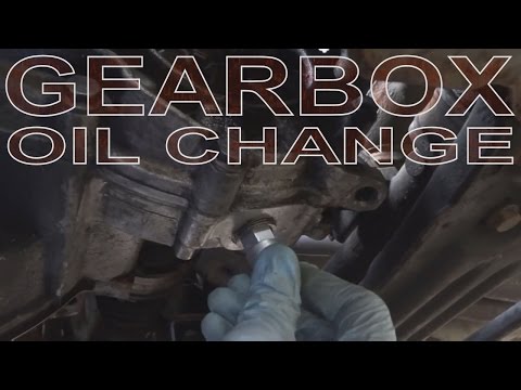 how to drain gearbox oil
