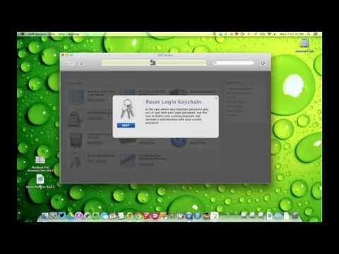 how to recover keychain password in mac