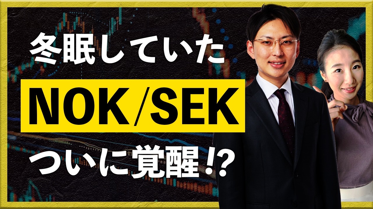 冬眠していたNOK/SEK　ついに覚醒！？