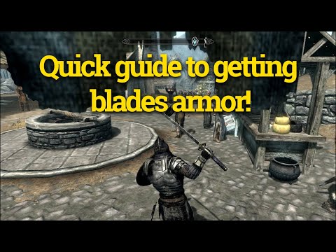 how to join the blades in skyrim