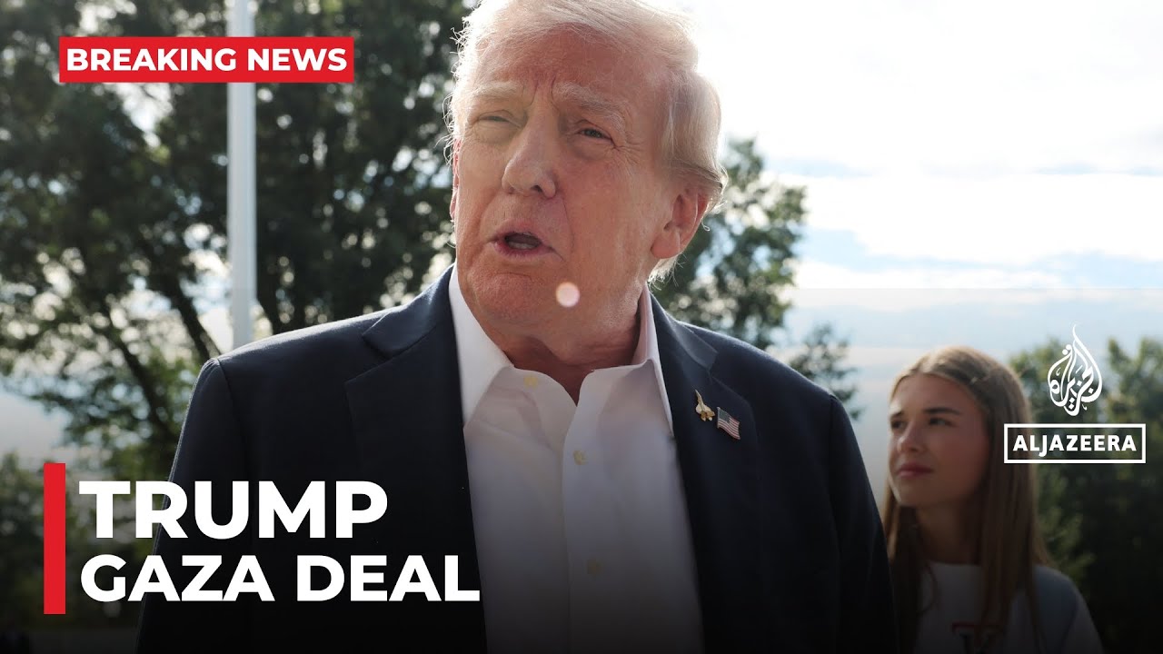 It's looking like we have a deal on Gaza: Trump