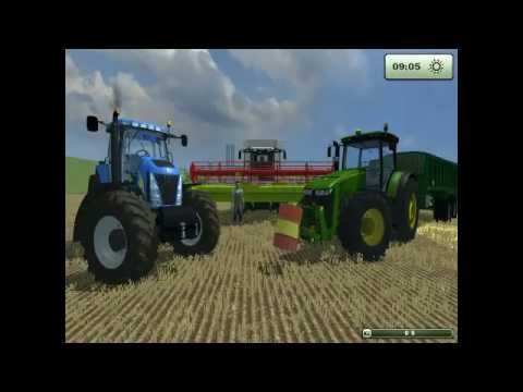 how to harvest wheat in farming simulator 2013