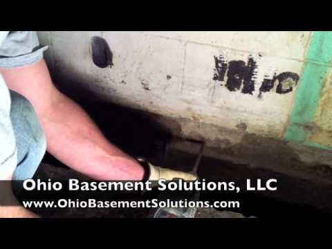 how to patch cinder block foundation