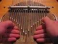 chopping block thumb piano