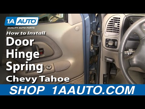 How To Install Replace Door Hinge Spring Chevy GMC Truck SUV 1AAuto.com
