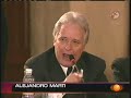 discurso de alejandro martí ante consejo nacional de seguridad