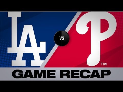 Video: Harper's walk-off caps wild Phillies win | Dodgers-Phillies Game Highlights 7/16/19
