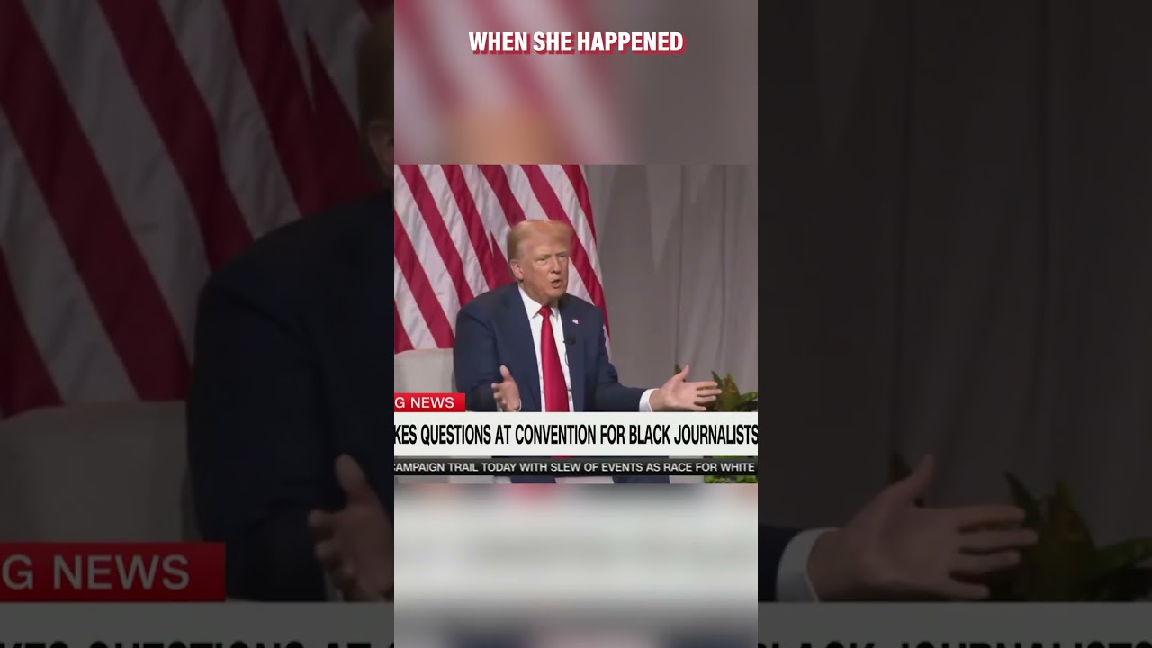 Thumbnail for ‘She Became a Black Person!’ Trump Spars With Moderator