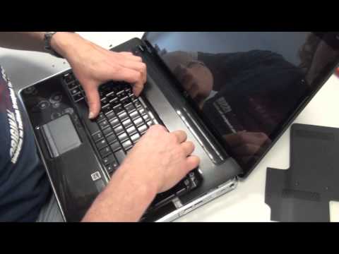 how to remove hp laptop keyboard