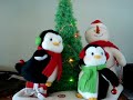 pinguinos de navidad