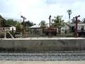 Completed installed new railroad inside beufort station