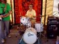 Surfing SHECKY & THE TWANGTONES PERFORMING WIPE OUT for BA