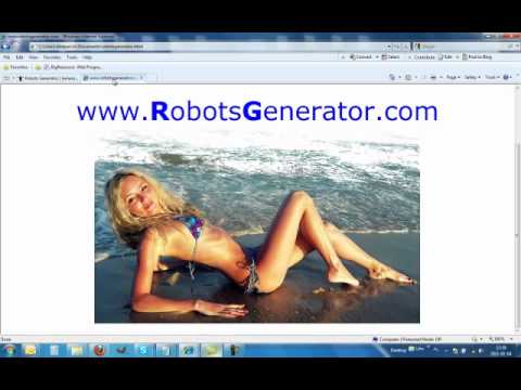 how to locate robots txt file