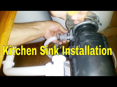 how to hook up dishwasher to sink