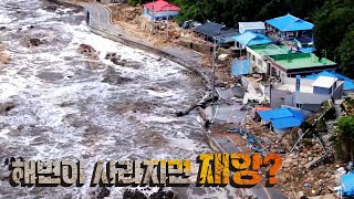 동해안의 해변이 사라지고 있다?!