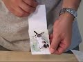 Dry Mount Rice Paper ACEO w/ Silicone Release Paper