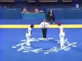 the referee of this match is mohamed riad ibrahim international olympic referee and the player is pascal gentil champion of athens 2004 taekwondo. http://tae...