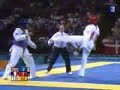 the referee of this match is mohamed riad ibrahim international olympic referee and the player is pascal gentil champion of athens 2004 taekwondo. http://tae...