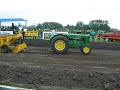 John Deere tractor pull - Vintage John Deere AR