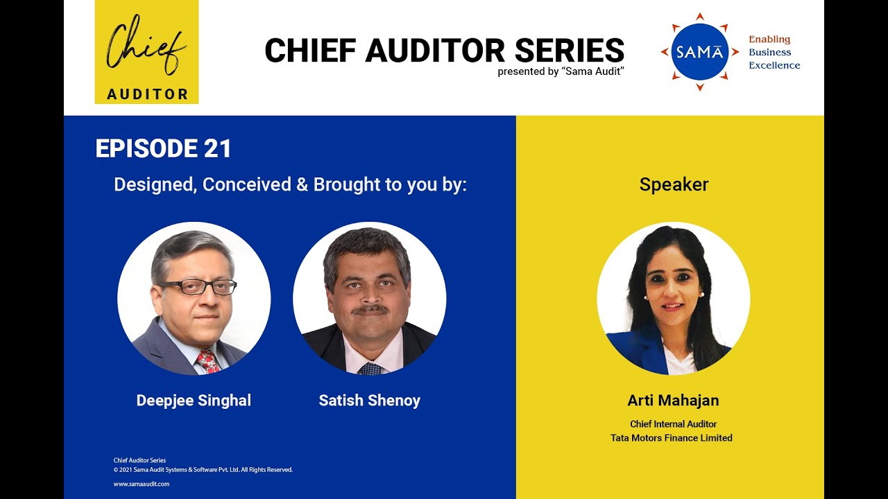 # 21 - Arti Mahajan - Chief Internal Auditor, Tata Motors Finance Limited