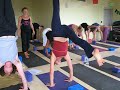 Desiree Rumbaugh www.desireerumbaugh.com is teaching advanced level Anusara students at OMtime www.omtime.com in Denver.   Desirée has been a student of Yoga since 1987 and has a strong foundation in Iyengar Yoga. Since 1993, she has been fortunate to study extensively with John Friend and was among the first teachers to be certified in Anusara Yoga, a uniquely integrated approach in which the art of inner body awareness powerfully blends with the science of biomechanics.Desirée's  dynamic teaching style, playful personality and deep understanding of yoga therapeutics bring clarity and ease to the practice. It is her joy to share her energy and enthusiasm for life through yoga, encouraging students to express themselves authentically and to the fullest, making the most of out of the lives we are given.