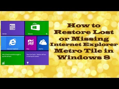 how to i repair internet explorer