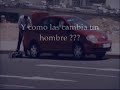 Como cambian los neumaticos los hombres y las mujeres