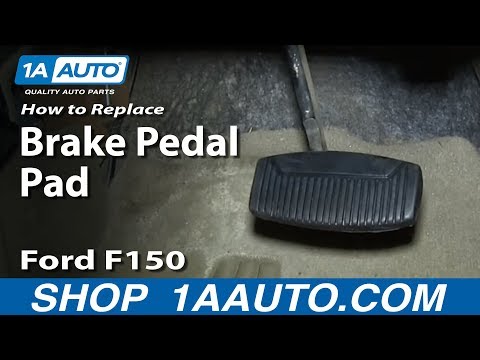 How to Replace Worn Out Brake Pedal pad Ford Mercury F150 more