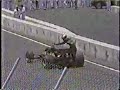 USA West GP 1984 - Nigel Mansell versucht die Ziellinie zu erreichen
