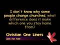 Great Christian One Liners with How Far Is Heaven?
