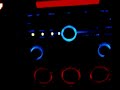 Blue Mazda 3 radio