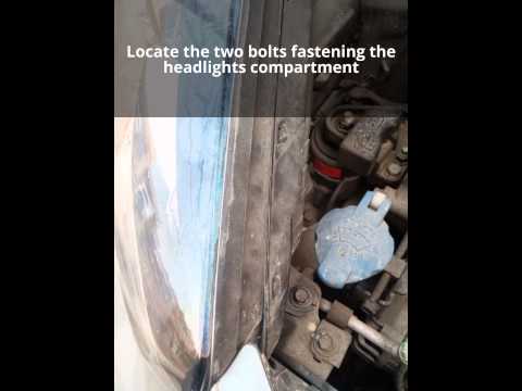 How to replace a position light bulb on Kia Picanto
