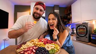 On tente de lyophiliser et déshydrater des fruits pendant 48 HEURES!!  🍓