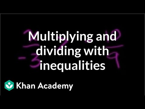 Algebra: Linear inequalities