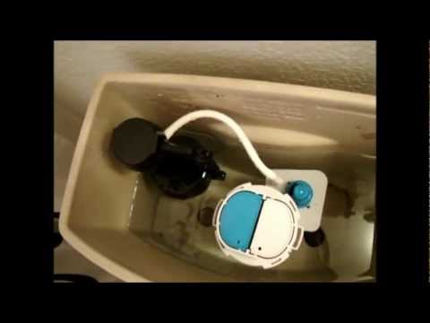 how to repair dual flush toilet