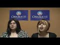 Madre e hija apoyan a Barack Obama en Puerto Rico Madre e hija apoyan a Barack Obama en Puerto Rico