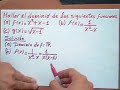 funci�n:Dominio Ejemplo1