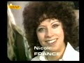 french entry at the eurovision song contest 1975. nicole rieu singing 