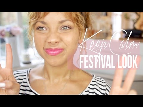 Keep Calm Festival Look ♡ Chatty Tutorial