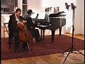 Daniel Gaisford and Sean Botkin performing the Capriccio of Lukas Foss at the Landon Gallery in New York City.