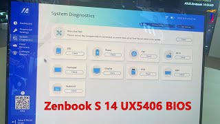 Asus Zenbook S 14 UX5406 - How to Enter BIOS and Boot Menu Options | Zenbook Bios Setup