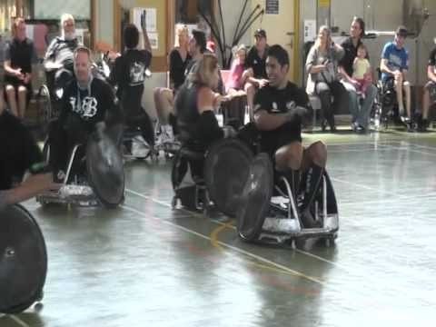 no8 Celebrity Wheelchair match