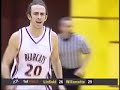 John Olinger (#20 white) 1st Half vs. Linfield