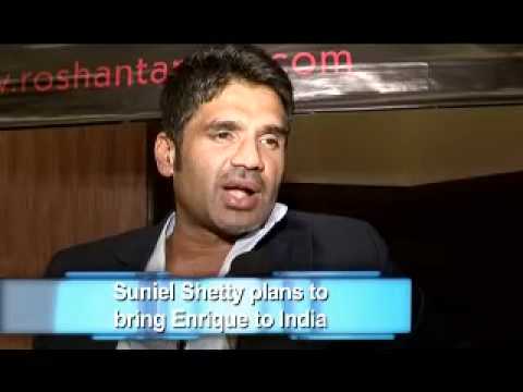 Suniel Shetty plans to bring Enrique to India